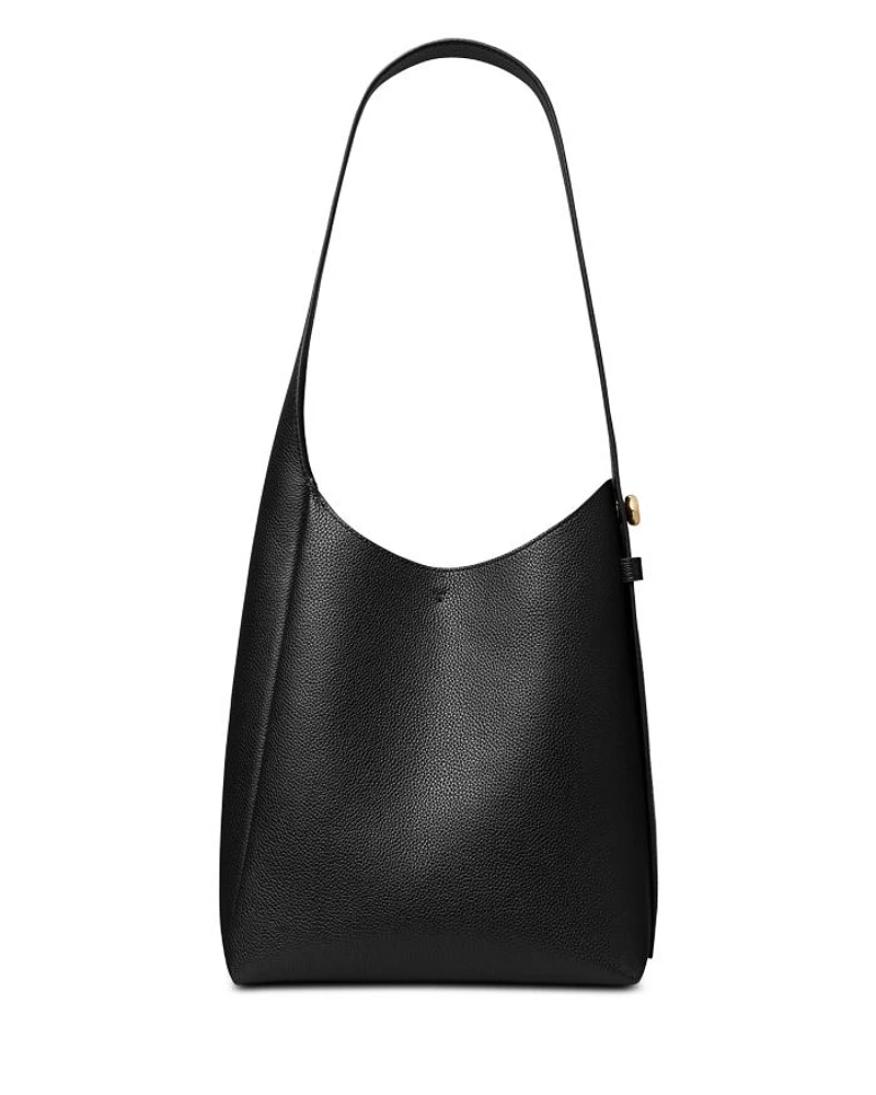Romy Small Leather Hobo Bag
