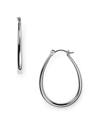 Oval Hoop Earrings