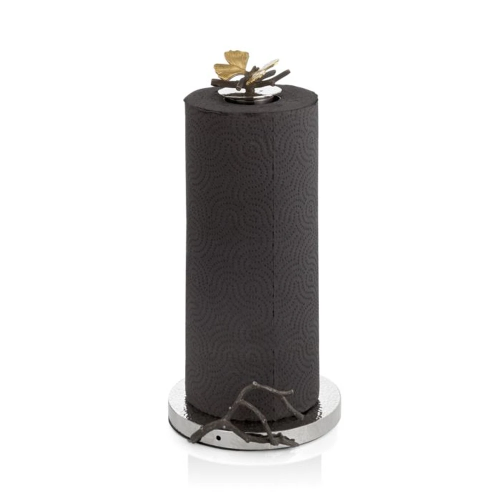 Butterfly Ginkgo Paper Towel Holder