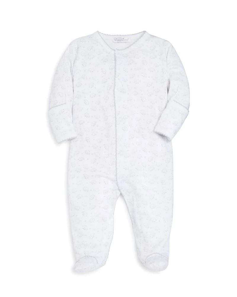 Unisex Elephant Print Footie - Baby