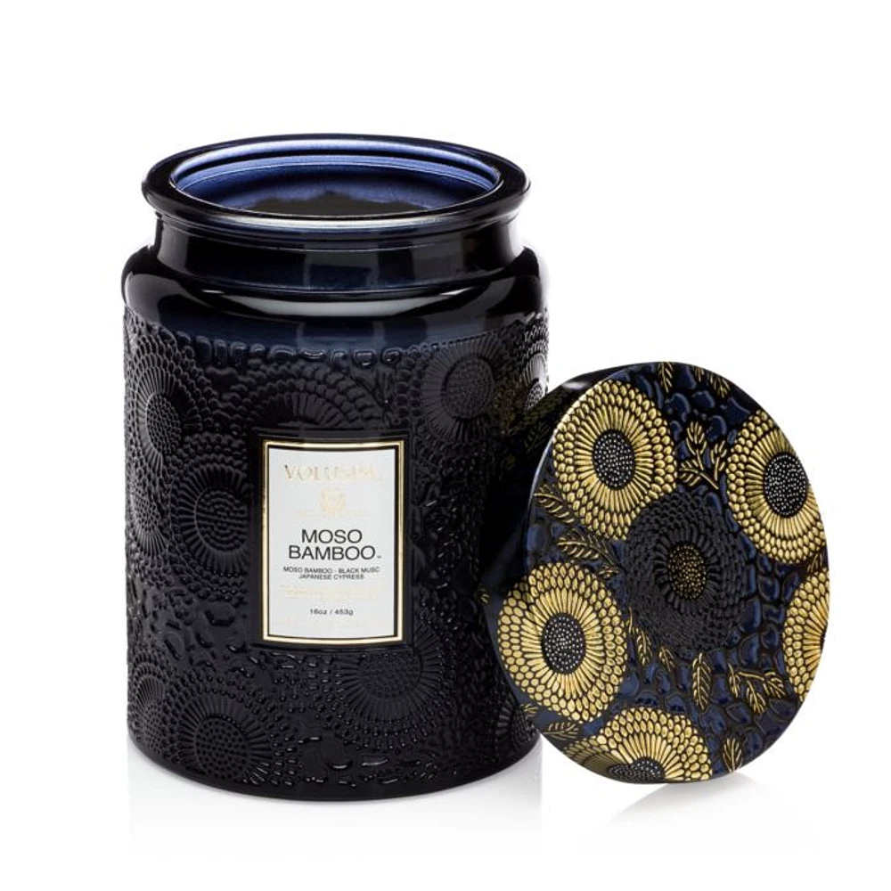 Moso Bamboo Large Jar Candle 18 oz.