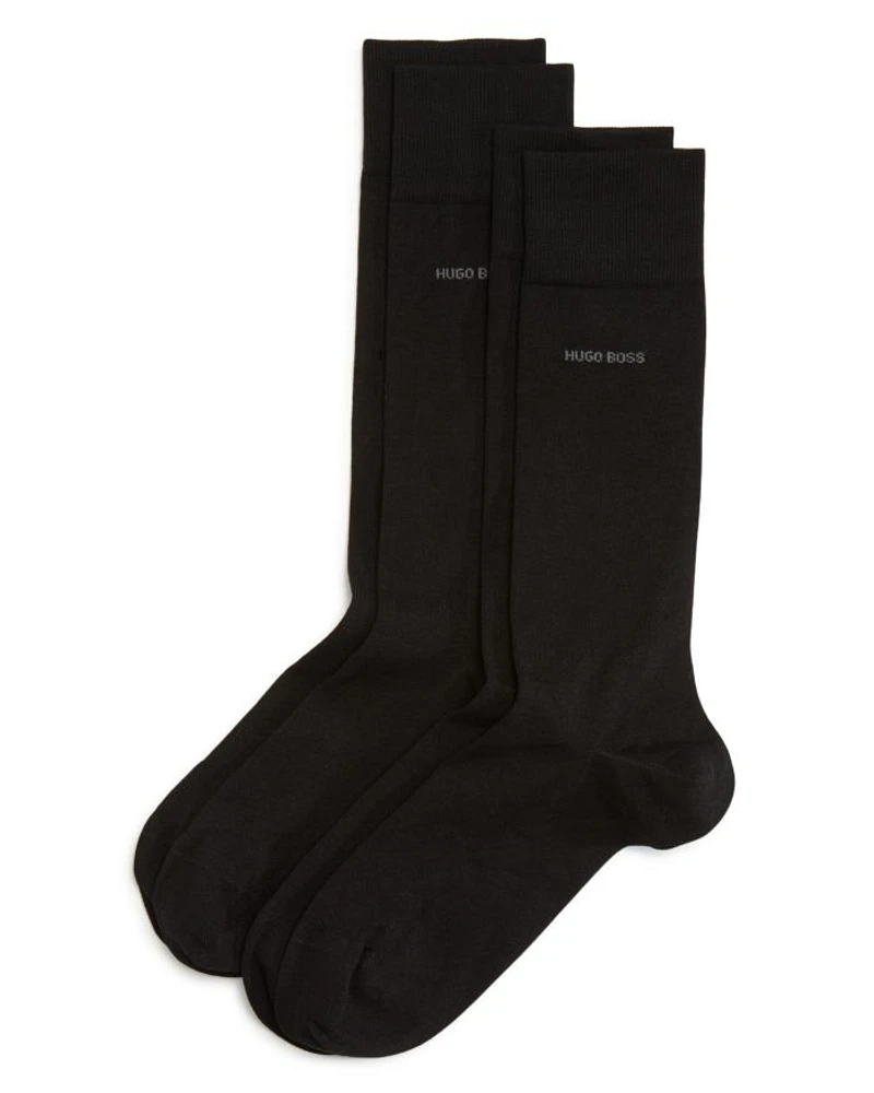 Solid Dress Socks - Pack of 2