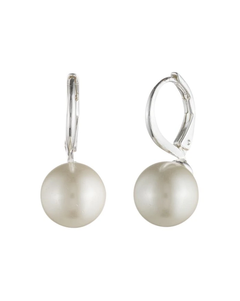 Imitation Pearl Drop Earrings