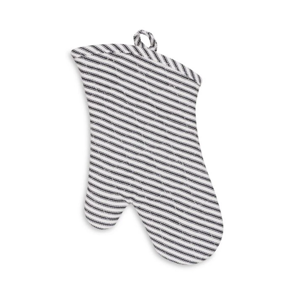 Striped Oven Mitt
