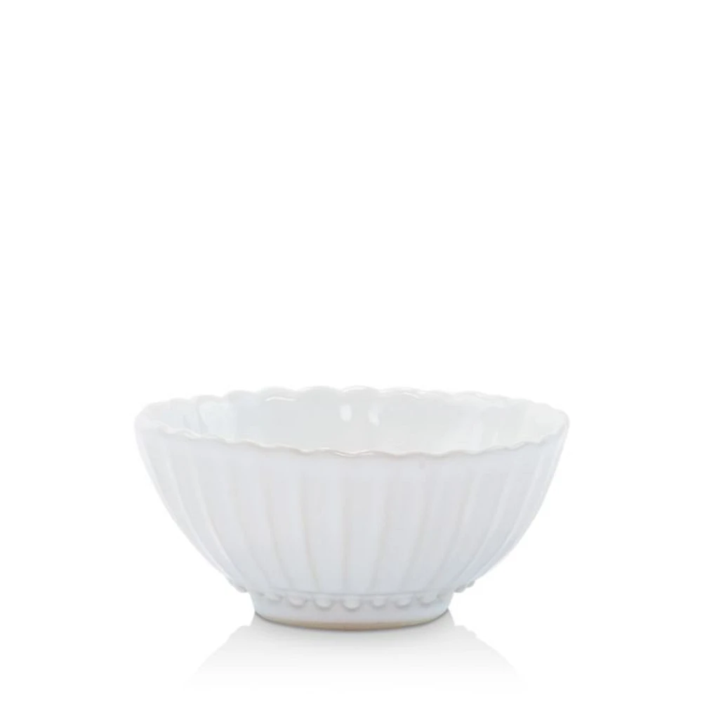 Incanto Stone White Stripe Small Bowl