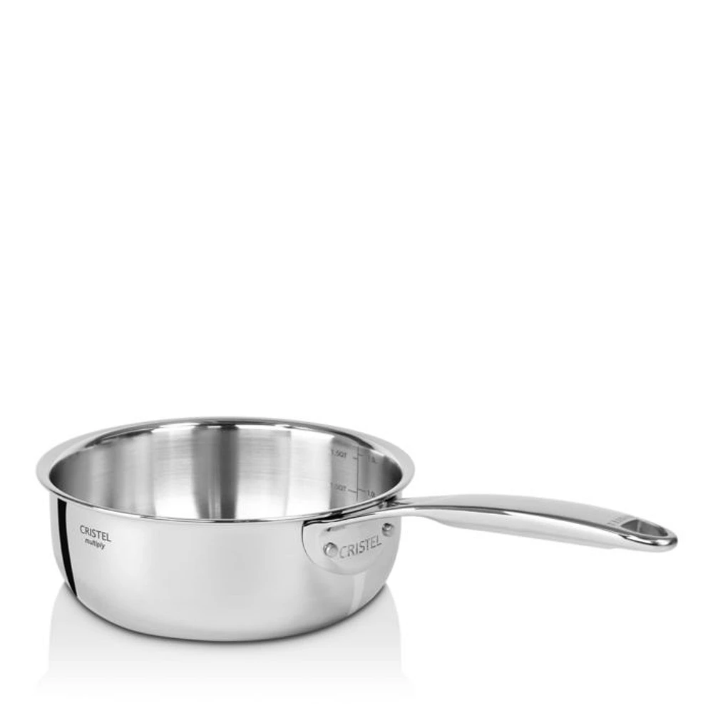 Cristel Castel Pro Ultraply 1.5 Qt.Saucepan