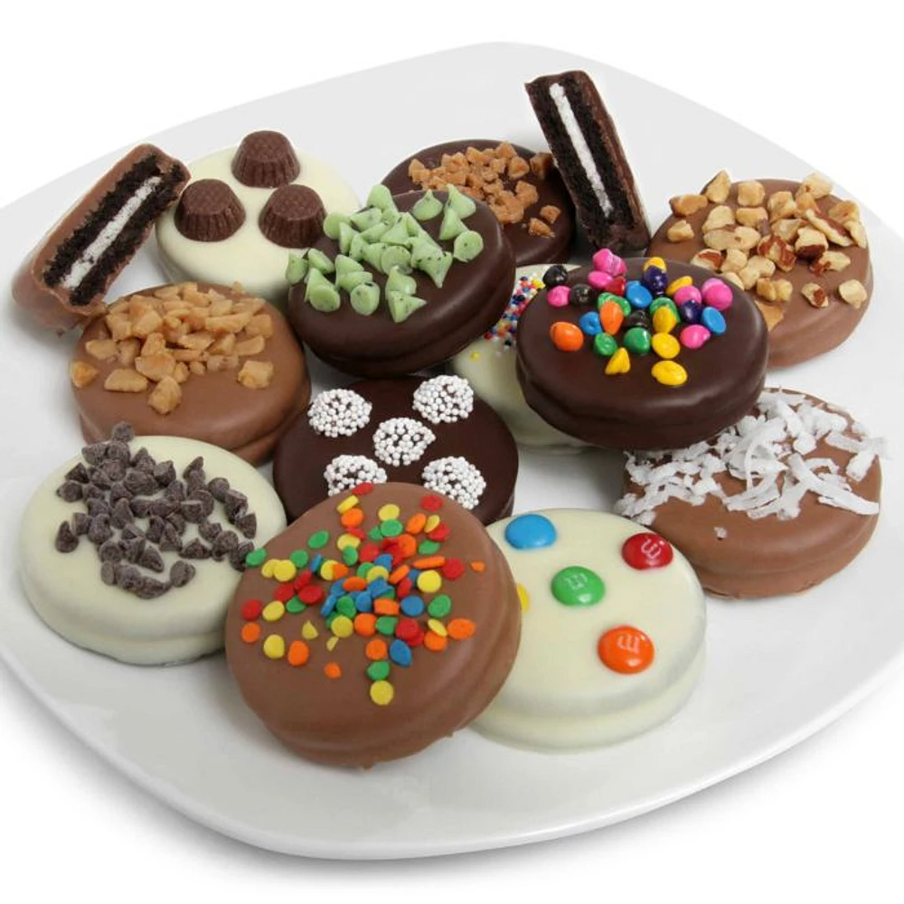 Ultimate Belgian Chocolate Sandwich Cookies, 12 Piece