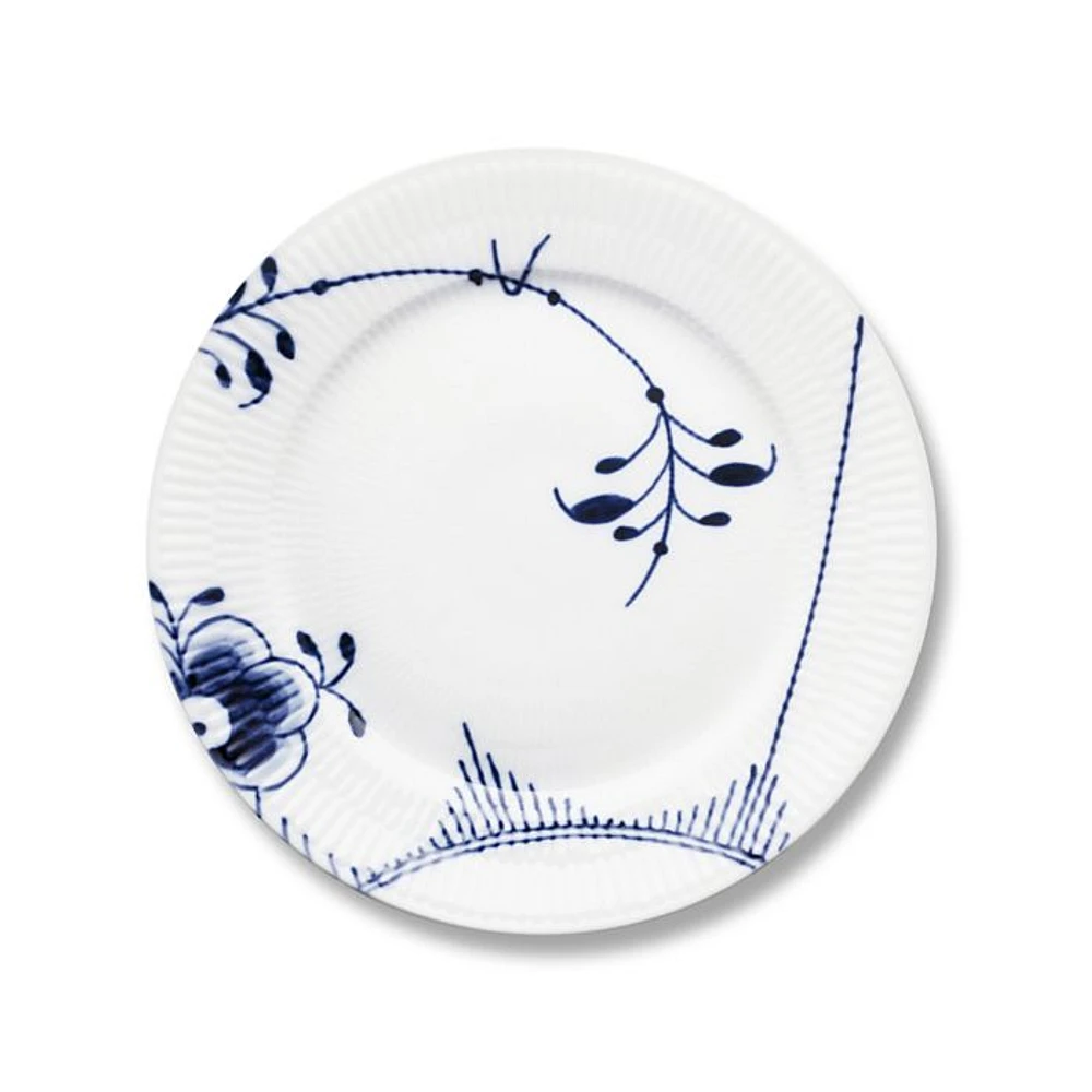 "Blue Fluted Mega" Dinner Plate #2