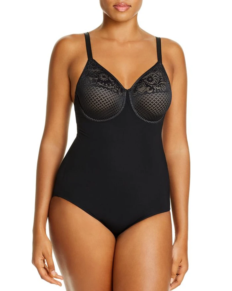 Visual Effects Shaping Bodysuit with Minimizer