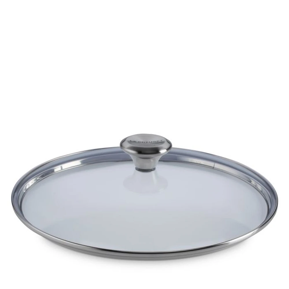 11" Glass Lid with Stainless Steel Knob