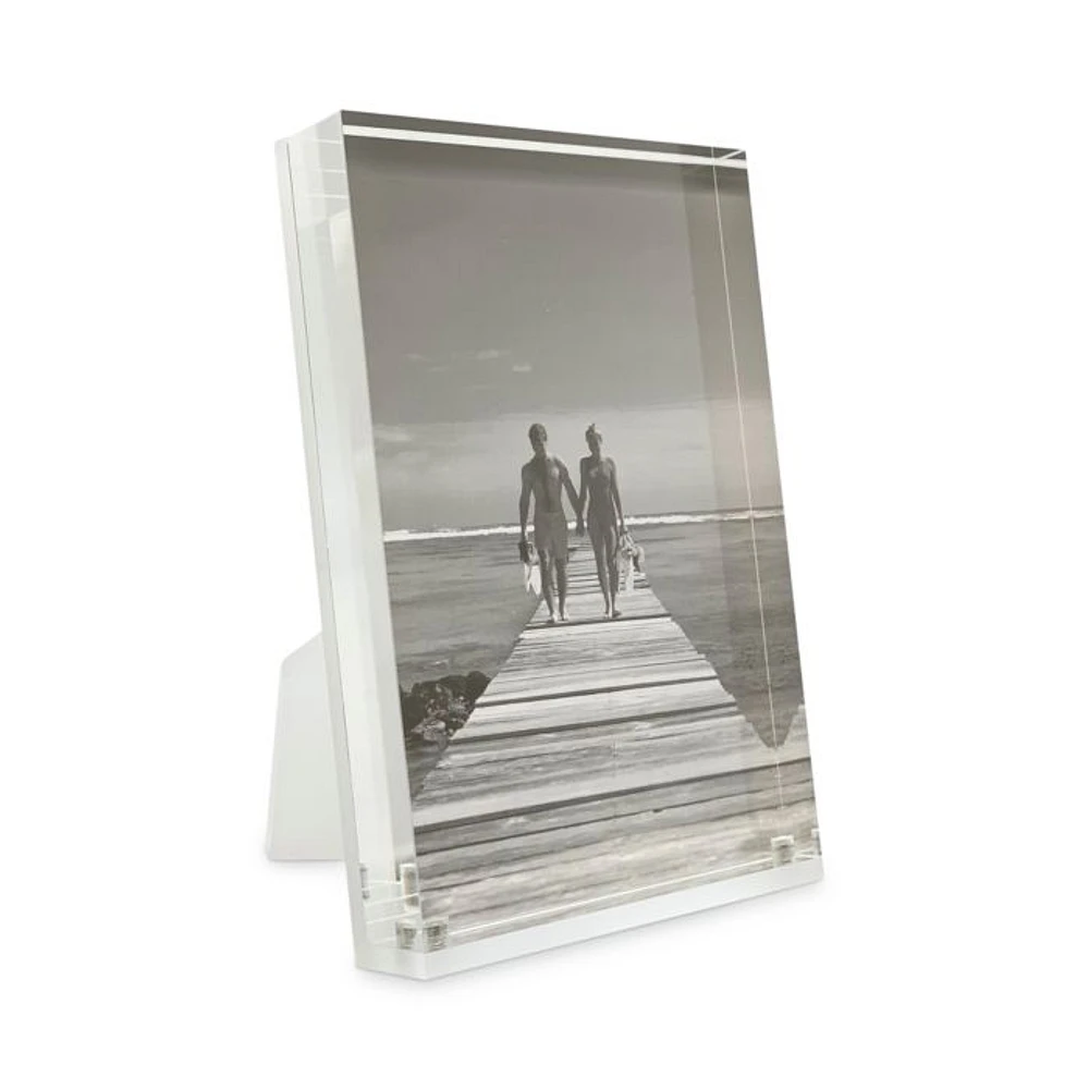 Lucite Easel Back 4" x 6" Picture Frame