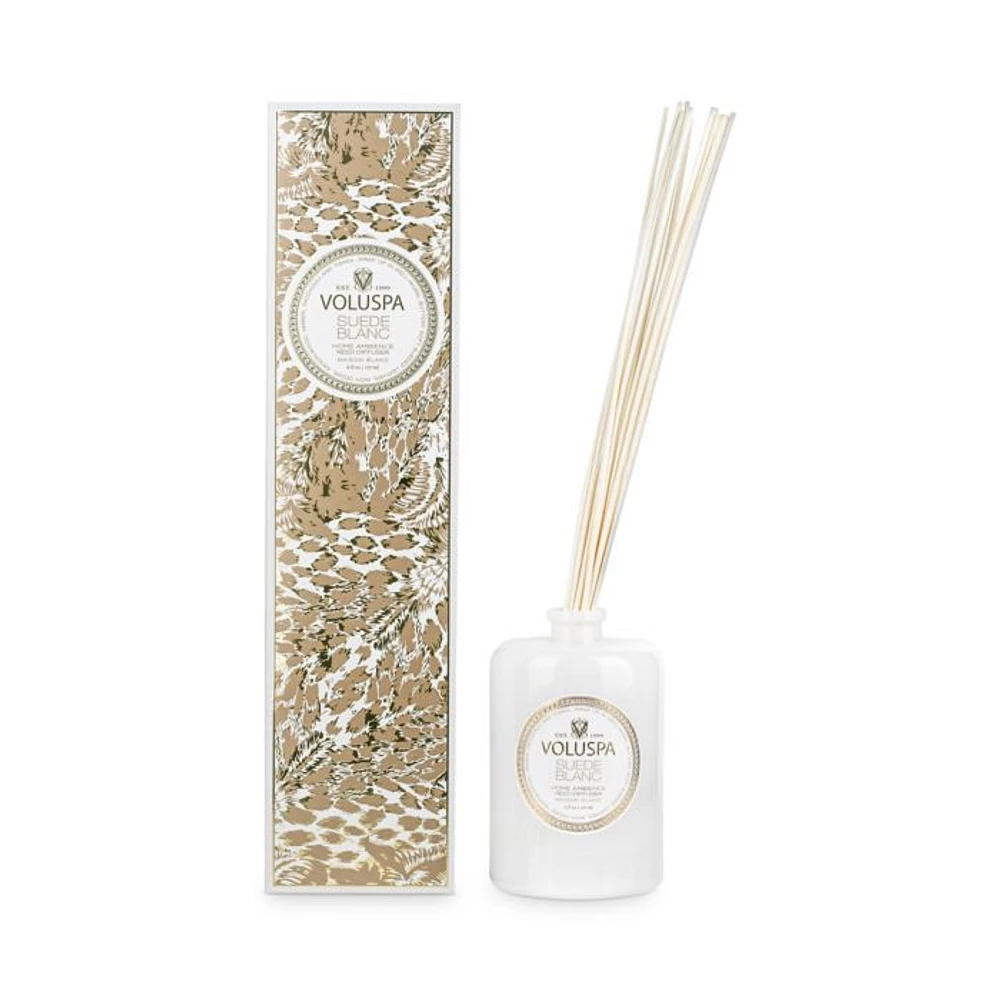 Suede Blanc Home Ambience Reed Diffuser