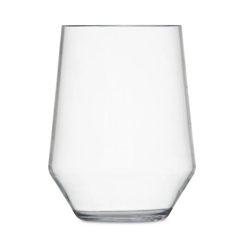 Fortessa D&V Sole Stemless Wine Outdoor Glasses, Set of 6