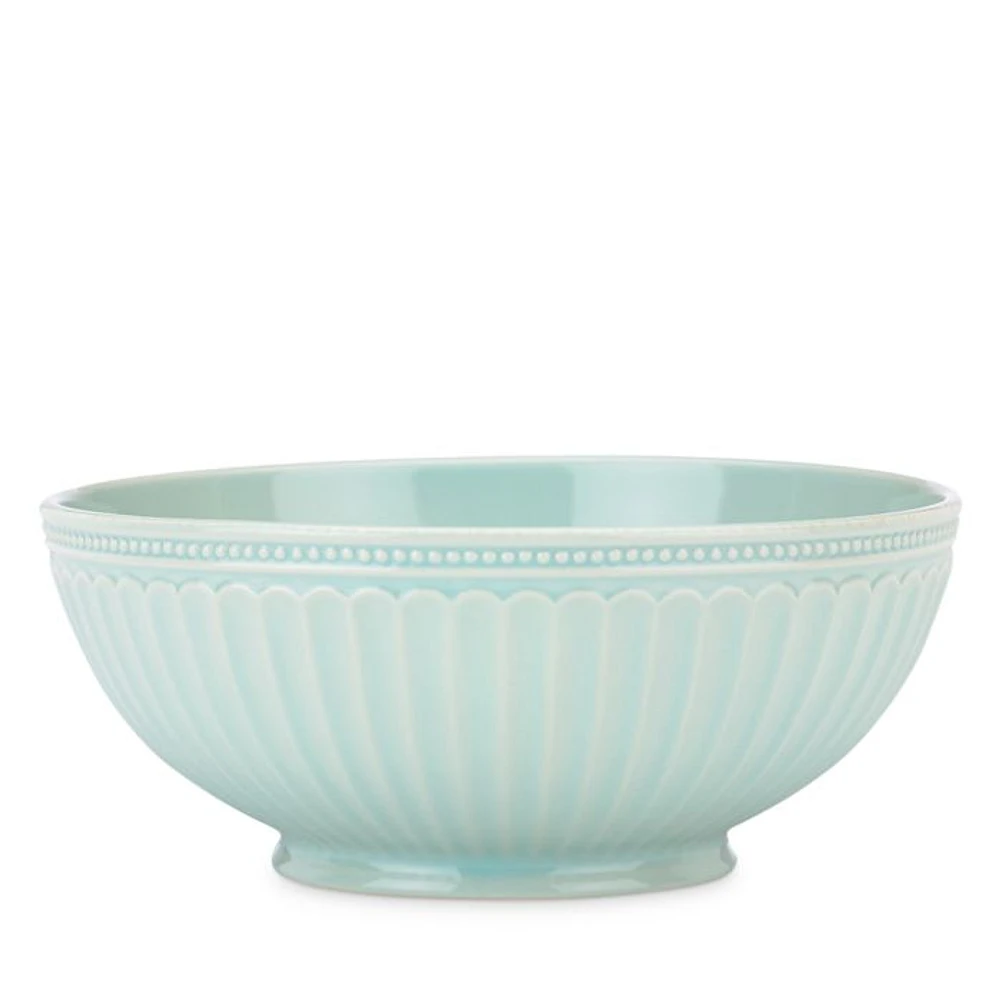 French Perle Groove Medium Serving Bowl
