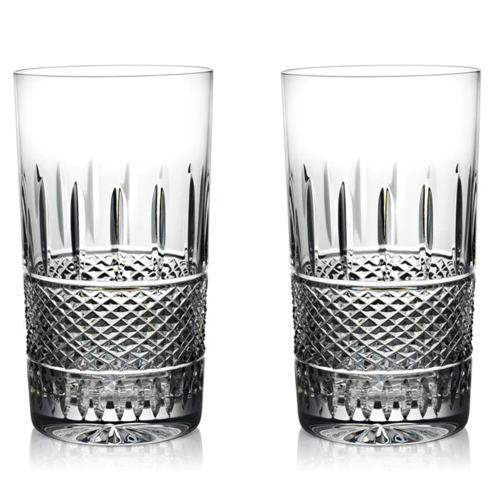 Irish Lace Highball Glass, Set of 2