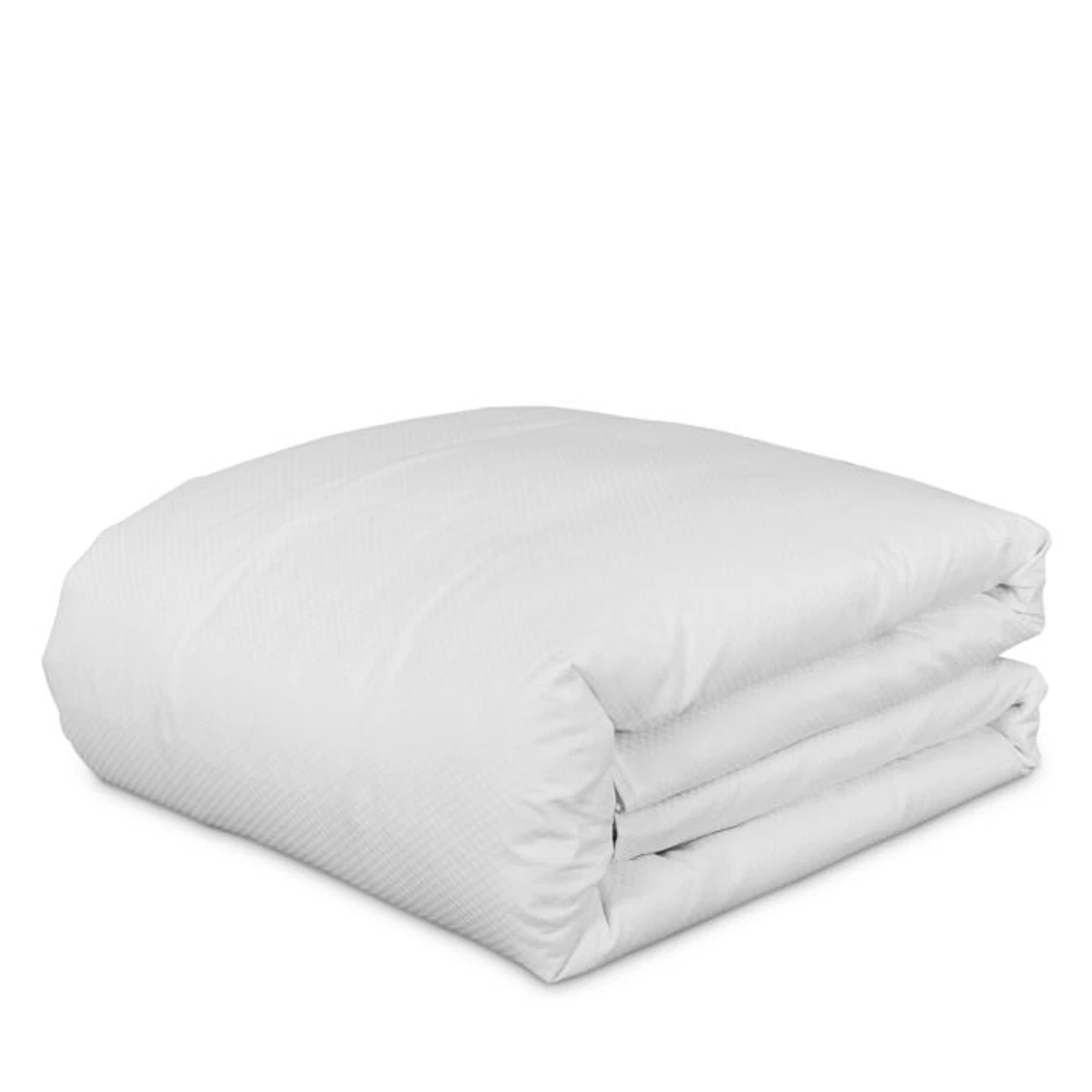 Checkered Sateen Twin Duvet Cover