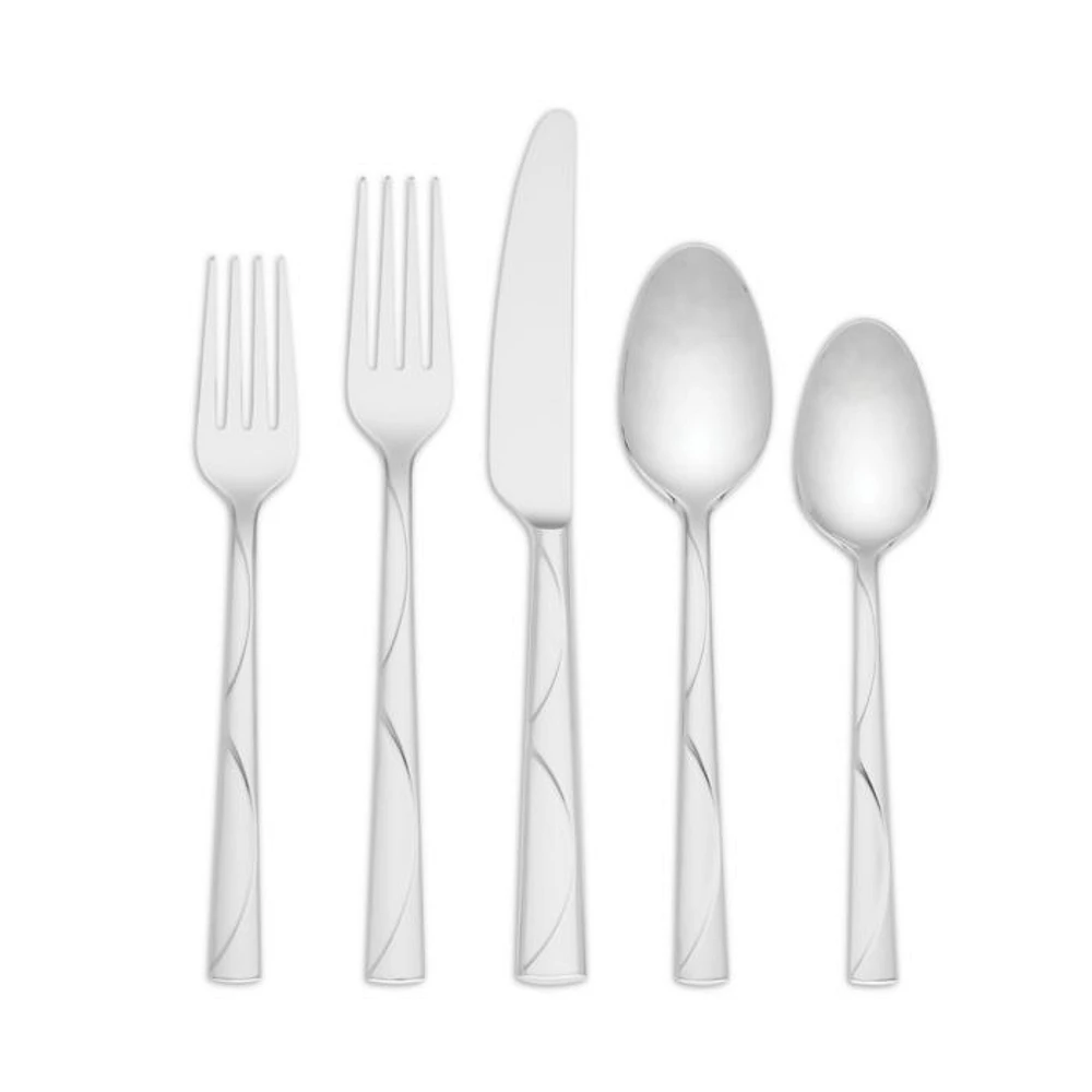 Park Circle 45 Piece Flatware Set, Service for 8