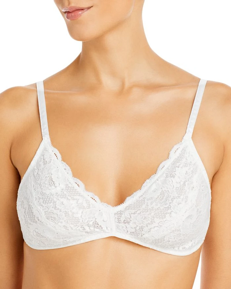 Wireless Lace Triangle Bralette