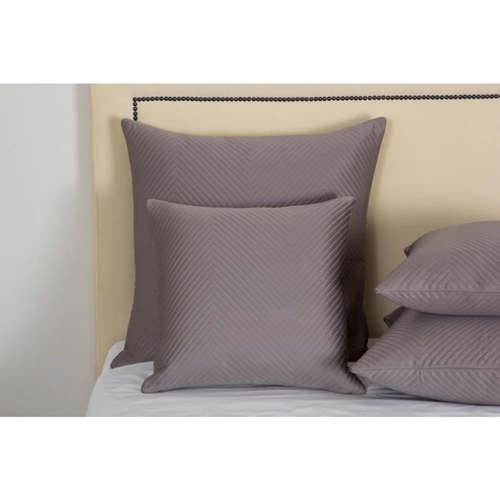 Lux Herringbone Euro Sham