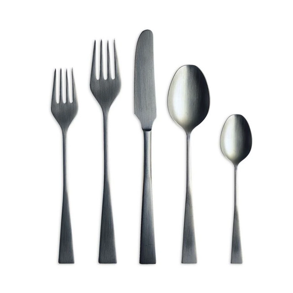 Italia Ice Flatware 5-Piece Place Setting