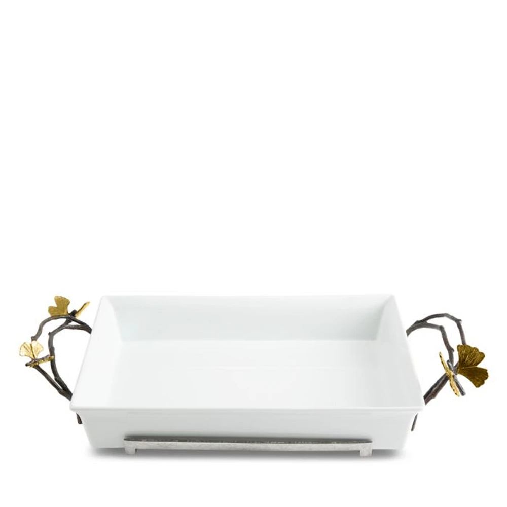 Butterfly Ginkgo 3-Qt. Casserole Dish