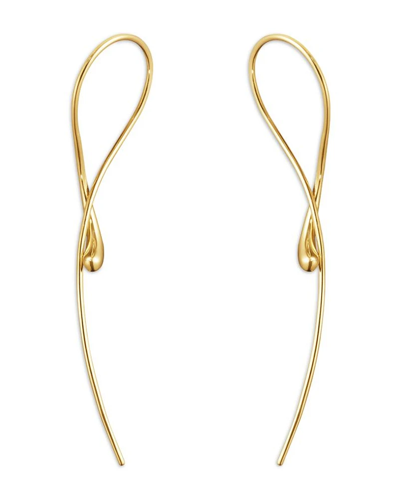 18K Yellow Gold Mercy Twist Earrings