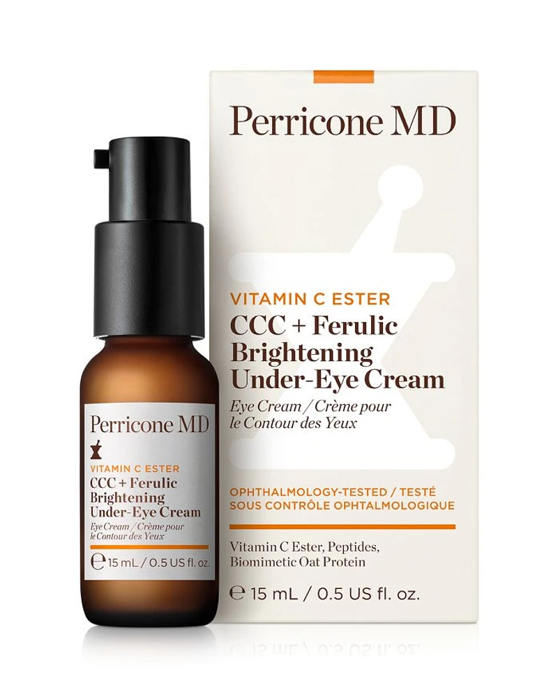 Vitamin C Ester CCC + Ferulic Brightening Under-Eye Cream 0.5 oz.