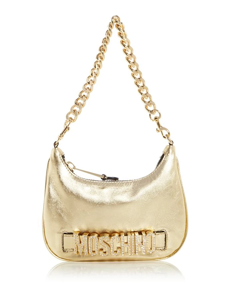 Leather Logo Hobo