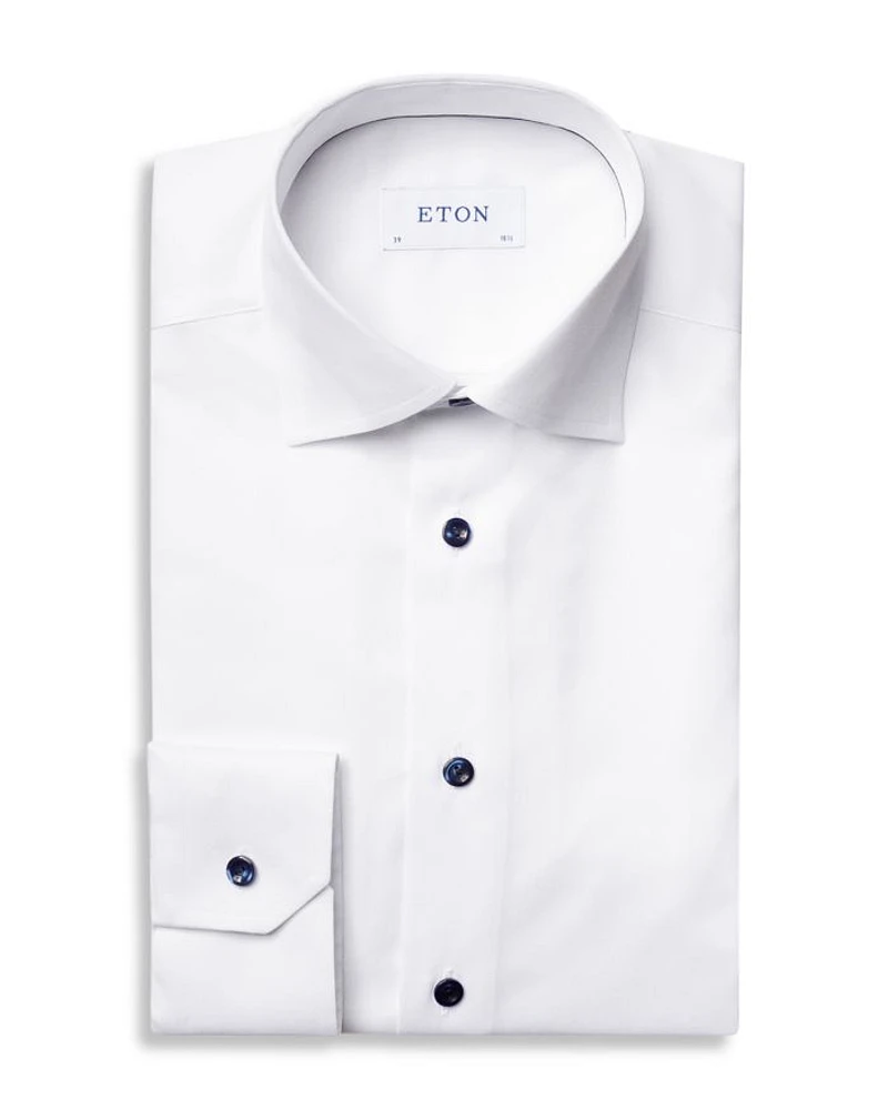 Contemporary Fit Twill Dress Shirt