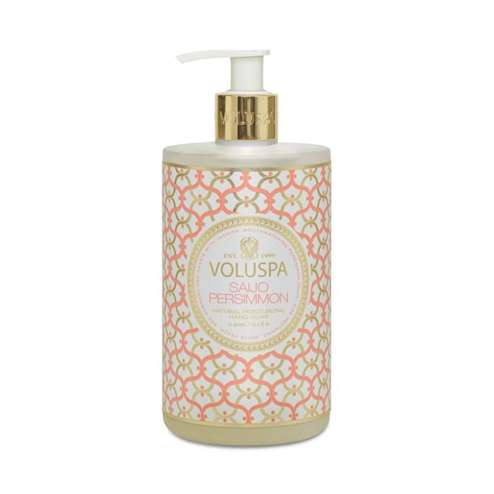 Saijo Persimmon Hand Soap, 15.2 oz.