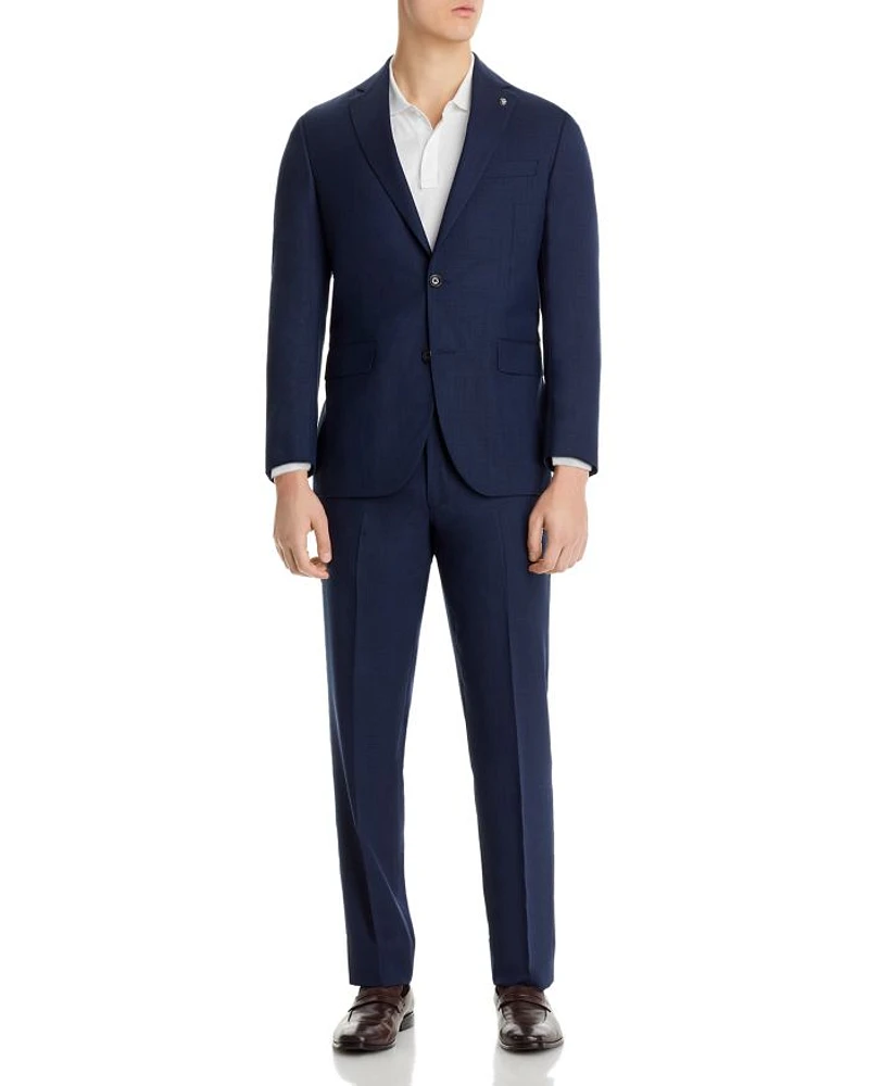 New York Regular Fit Micro Neat Suit