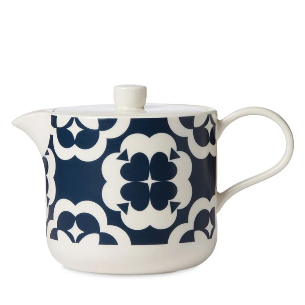 Elegant Geo Teapot