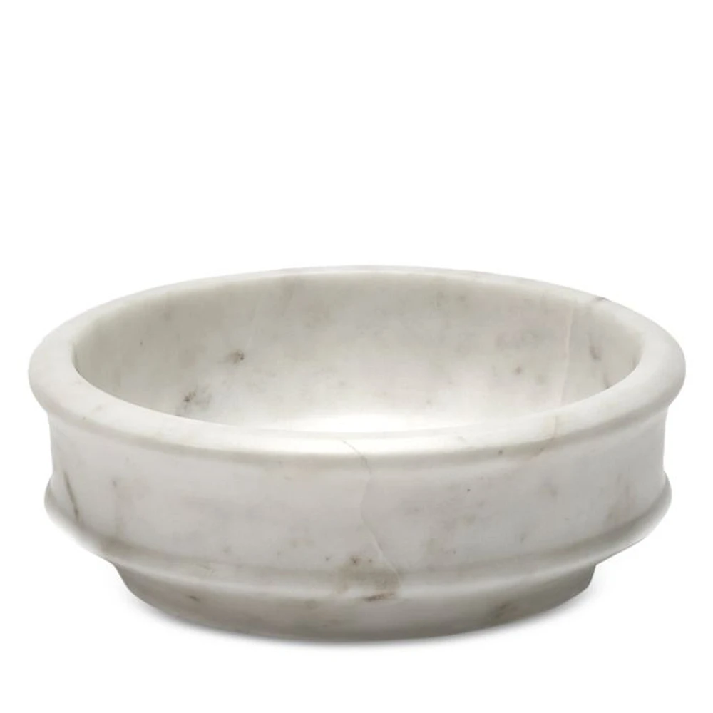 x Kelly Wearstler Dune White Marble Small Bowl