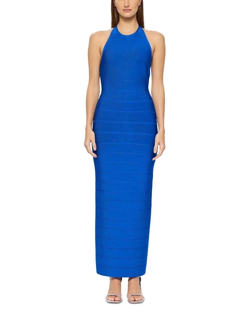 Halter Bandage Gown