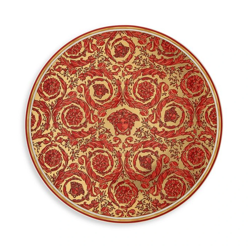 Medusa Garland Christmas Plate