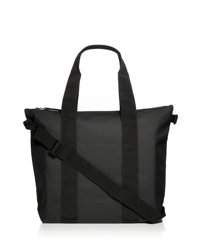 Mini Faux Leather Tote Bag