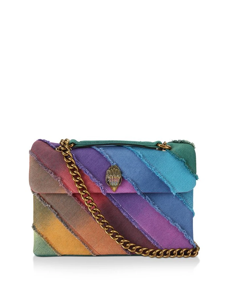 Kensington Multicolor Denim Crossbody Bag