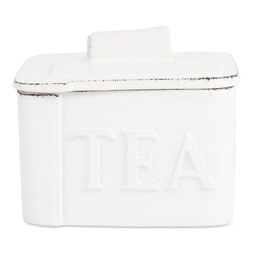 Lastra White Tea Canister