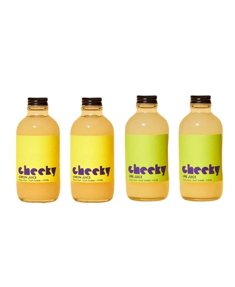 4 Bottle Set (2 Lemon, 2 Lime) - 4oz