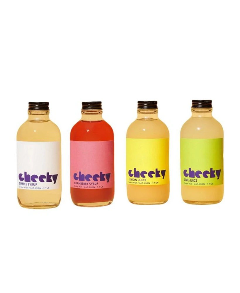 4 Bottle Set (Simple, Cran, Lemon, Lime) - 4oz