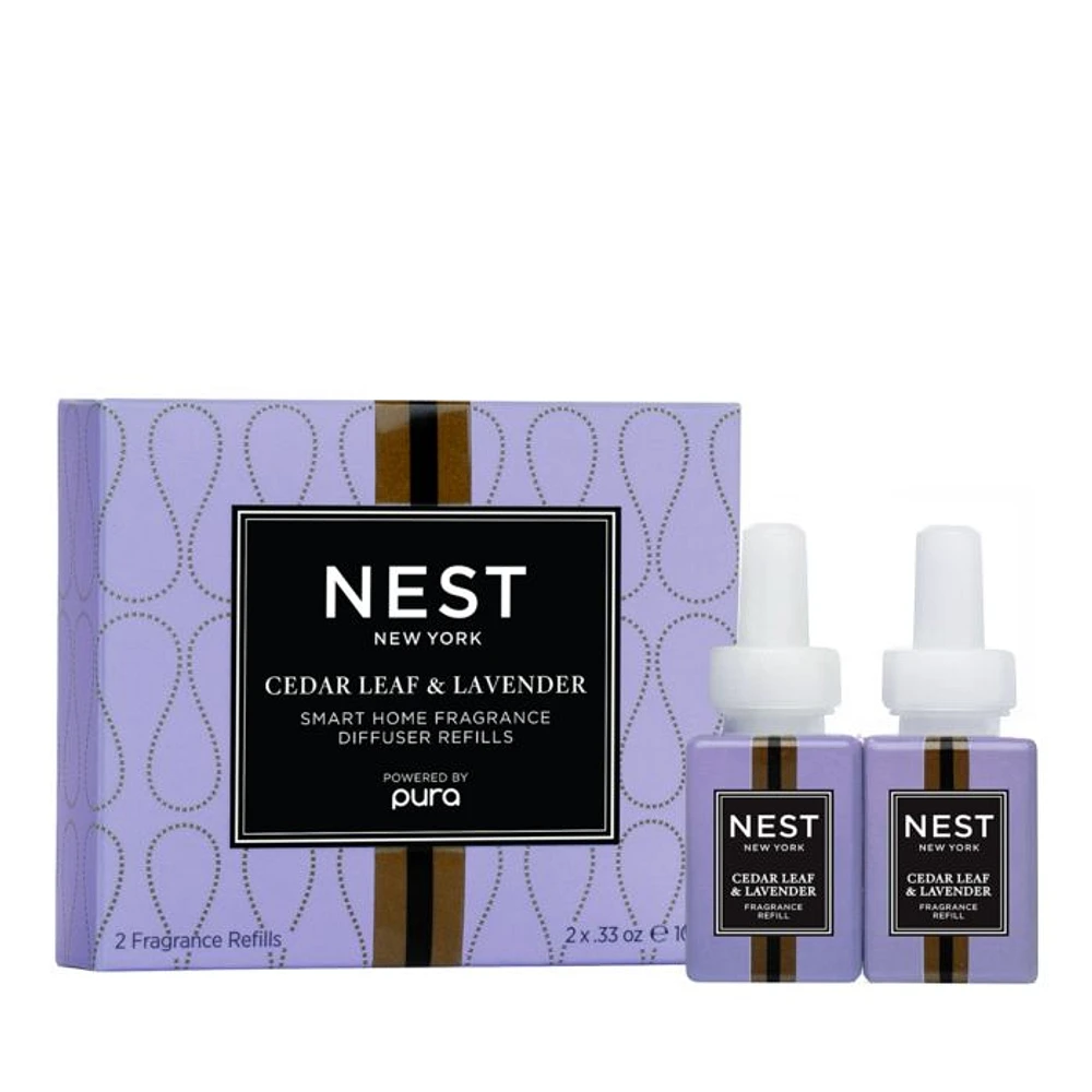 Cedar Leaf & Lavender PURA Refills, Set of 2