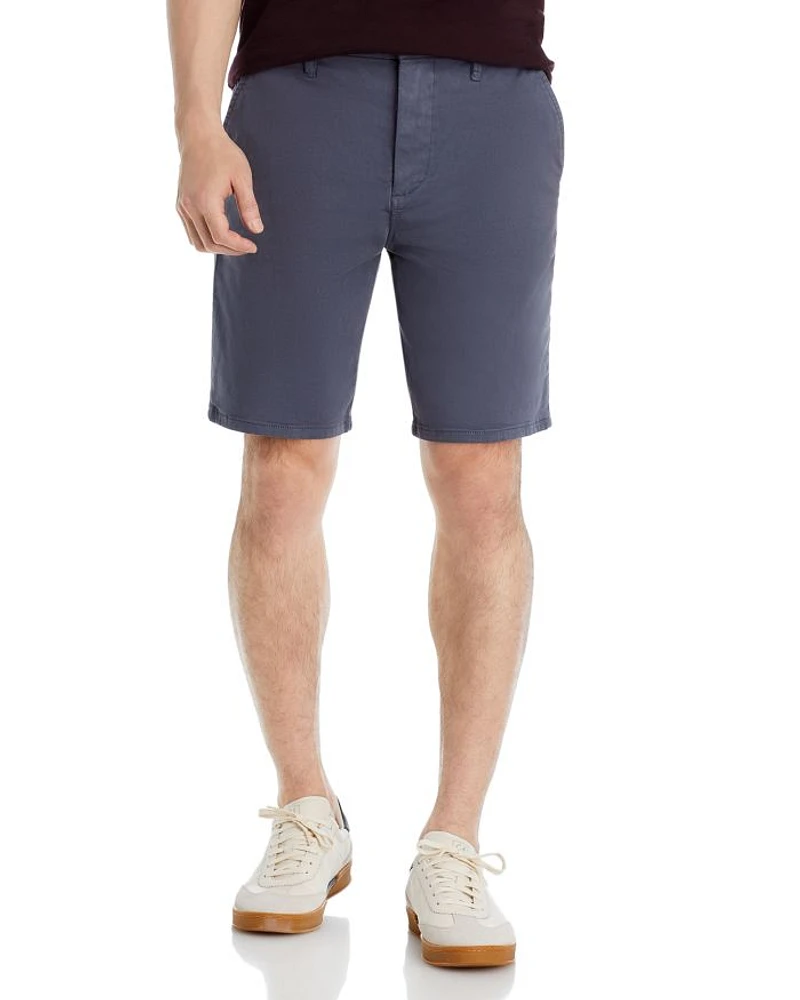 Brixton Slim Fit 9 Inch Cotton Shorts