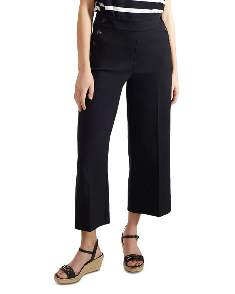 Simone Cropped Wide Leg Pants