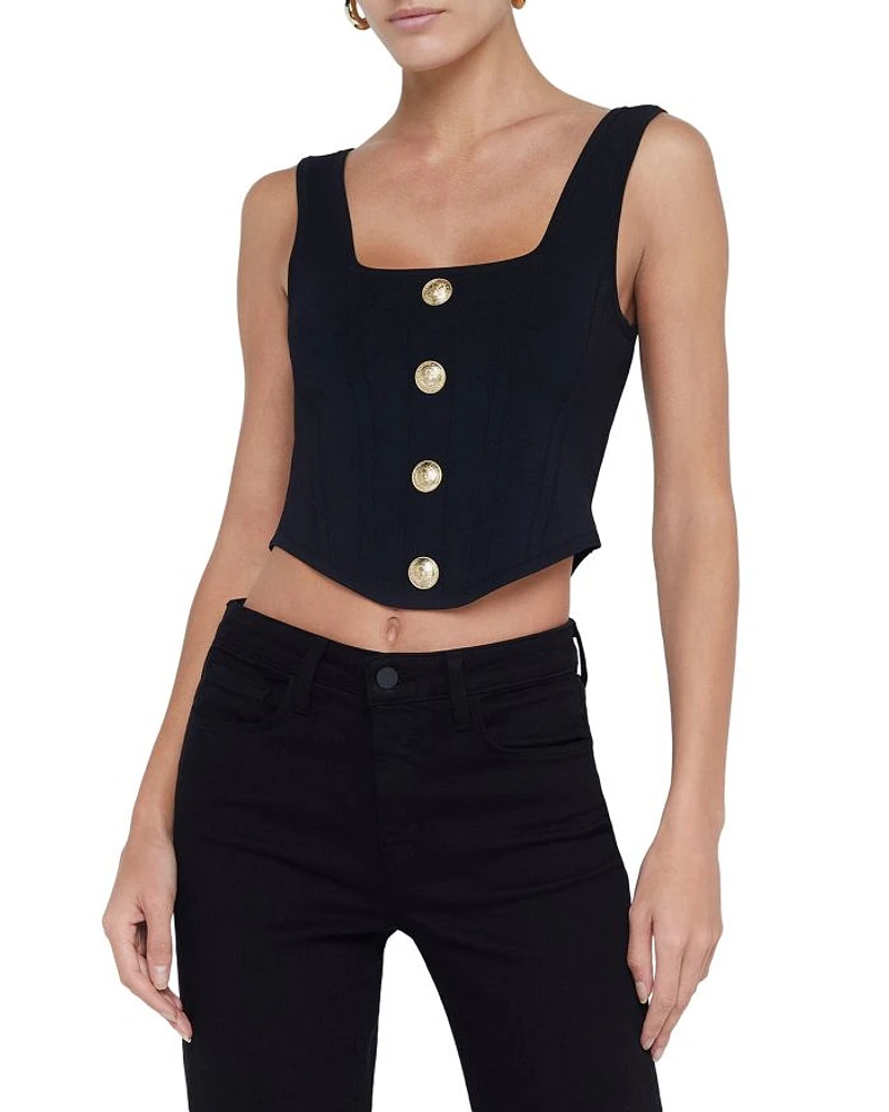 Saga Square Neck Knut Corset Top
