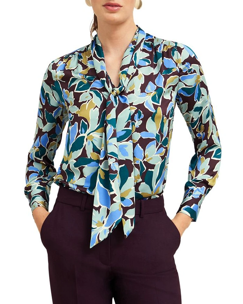 Alyssa Tie Neck Blouse