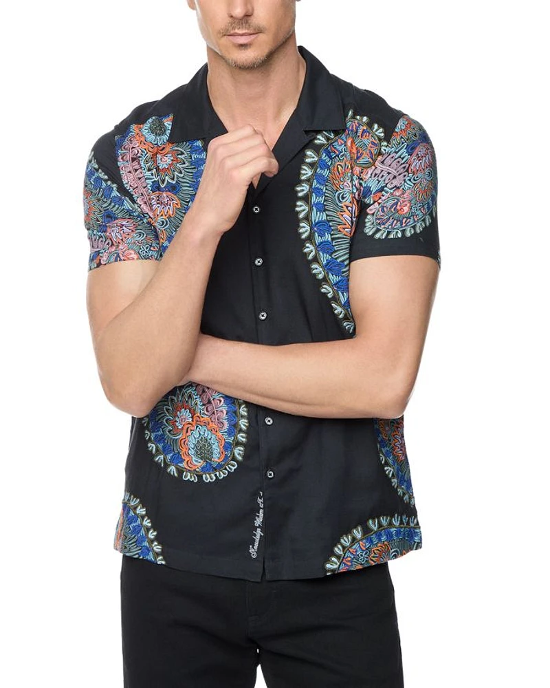 Goliath Printed Camp Shirt