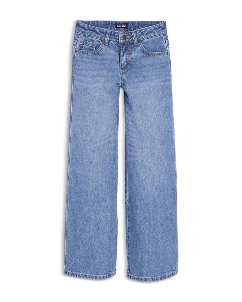 Girls' Chicago Low Rise Wide Leg Jeans - Big Kid