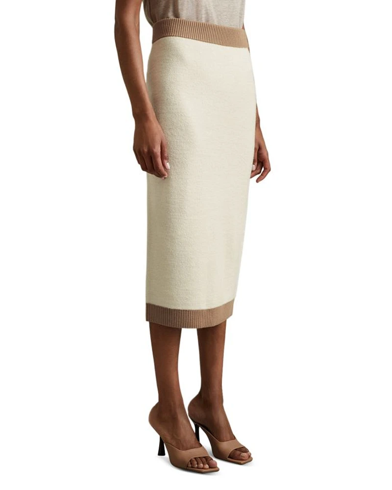 Nia Knitted Pencil Skirt