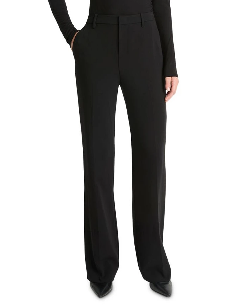 High Rise Flare Leg Pants