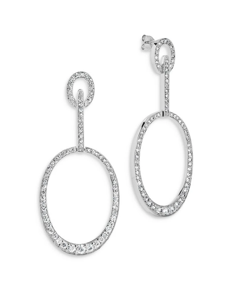 Tory Oval Drop Earrings